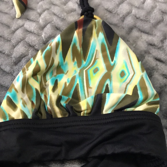 Swim Systems Collection Bikini Top, Multi Earth palette Colours, Size M - Picture 3 of 8